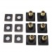 HOMEDEC 2inch Brass Square Massage Shower Body Sprayer Jets Oil Rubbed Bronz (Shower body spary 6 pack) - B078YJQWS4
